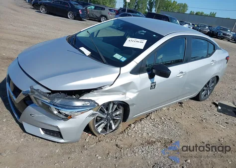 2021 Nissan Versa Sv Xtronic Cvt from USA, damaged, VIN 3N1CN8EV2ML879370